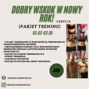 DOBRY WSKOK W NOWY ROK - PAKIET TRENING